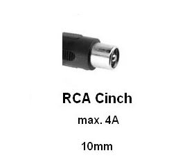 Nabíječka pro Li-ion aku 36V, 2A - STC-8127LC Konektor: RCA - Cinch M