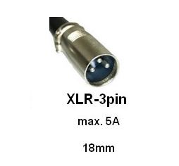 Nabíječka pro Li-ion aku 36V, 2A - STC-8127LC Konektor: XLR 3-pin