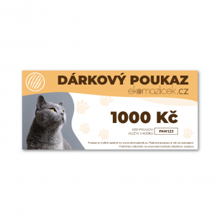 Dárkový poukaz 1000 Kč