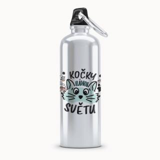Turistická láhev KOČKY VLÁDNOU SVĚTU
