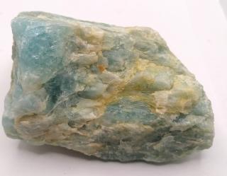 Akvamarín natur, bez úprav- 635 g (krásně modrý kus)