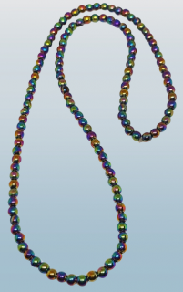 Hematit duhový náhrdelník na gumičce 45 cm