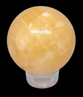 Kalcit oranžový koule 5 cm, AKCE