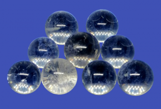 Křišťálová koule 1,9-2,2 cm, cena za 1 ks