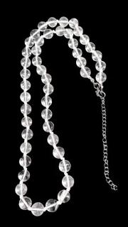 Křišťálový náhrdelník v exkluzivní kvalitě s chir. ocelí
