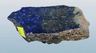 Lapis lazuli, v AA kvalitě 165 g leštěný plátek (exkluzivní kus)