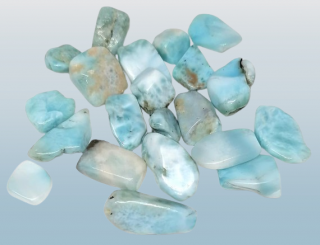 Larimar chips 1 ks