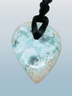 Larimar vrtaná kapka 14,7 g