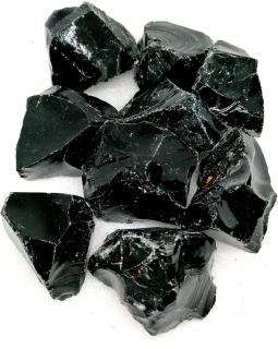 Obsidián černý 0,5 kg (AKCE)