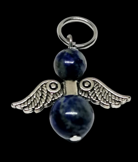 Přívěsek andělíček z lapisu lazuli