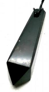 Šungitový přívěsek nebo kyvadlo