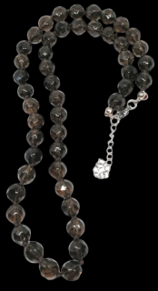 Záhnědový náhrdelník v AA kvalitě, chir.ocel