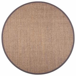 VM-Carpet | Koberec Sisal - Šedá / Ø 133 cm