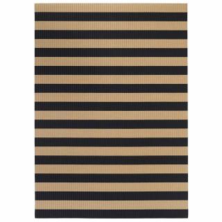 Woodnotes | Koberec Big Stripe - Béžovo-černá / 170x240 cm