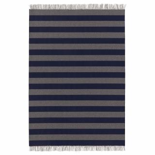 Woodnotes | Koberec Big Stripe in/out - Šedo-modrá / 80x140 cm