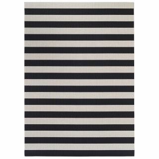 Woodnotes | Koberec Big Stripe - Šedo-černá / 140x200 cm