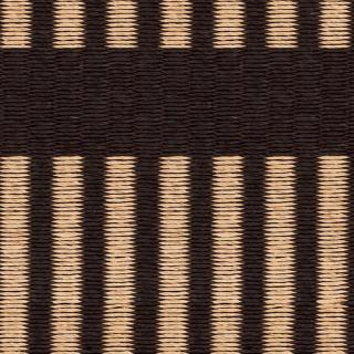 Woodnotes | Koberec Cut Stripe - Béžovo-černá / 140x200 cm