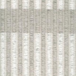 Woodnotes | Koberec Cut Stripe - Šedo-bílá / 140x200 cm