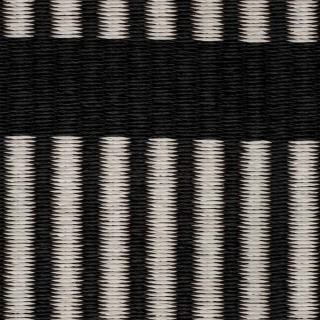 Woodnotes | Koberec Cut Stripe - Šedo-černá / 140x200 cm