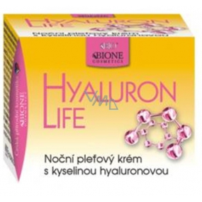 Bione noční krém Hyaluron Life 51ml