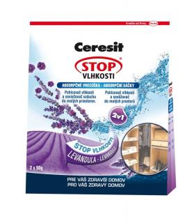 CERESIT STOP VLHKOSTI ABSORPČNÍ SÁČKY 2x50g