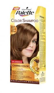 Palette Color Shampoo tónovací barva na vlasy 317 - oříškový 7-554