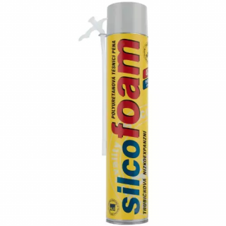 SILCO Montážní pěna trubičková nizkoexpanzní (750ml) Silcofoam