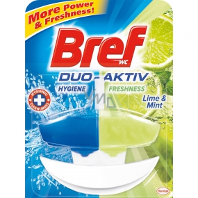 WC Bref duo aktiv lime and mint - tekutý wc blok 50ml