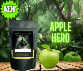 Apple Hero Kratom - příchuť Jablko Váha: 100g