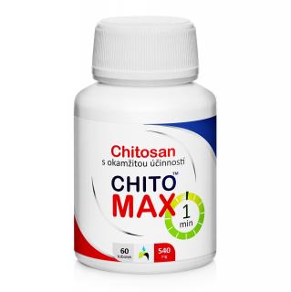 SUPERIONHERBS Chitosan s okamžitým účinkem – Chitomax, 60 kapslí