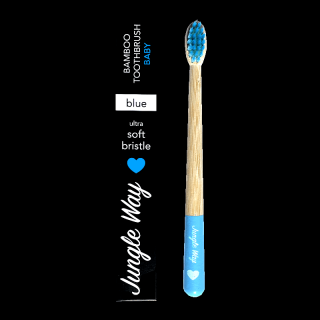 CURANATURA bambusový zubní kartáček HEALTH (soft) Modrá
