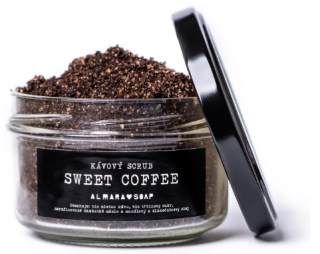 Přírodní kávový scrub na tělo i obličej ALMARA SOAP SWEET COFFEE