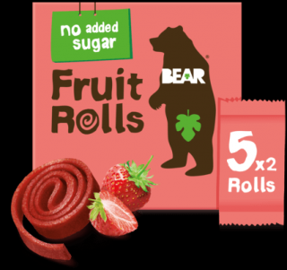 Bear Fruit Rolls JAHODA 5x20g