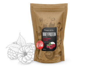 WHEY PROTEIN 80 1kg raspberry cream