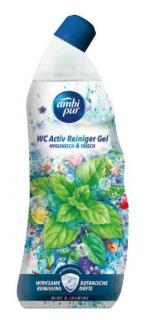 Ambi Pur 750ml WC gel Mint & Jasmine - zelený