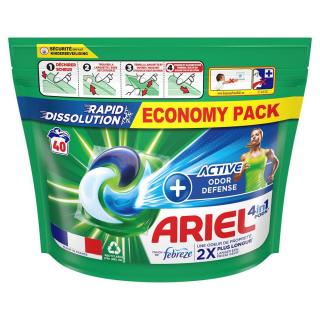 Ariel kapsle 4in1 Active Odor Defense Sport 40ks