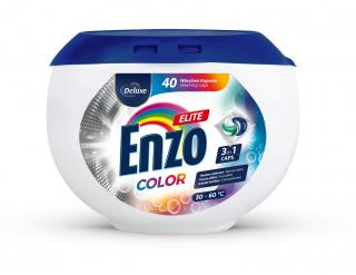 Deluxe Enzo 3in1 Caps kapsle na praní 40ks Color