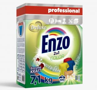 Deluxe Enzo prací prášek Professional 7,1kg 2in1 Color - 100WL