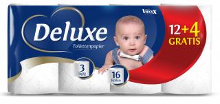 Deluxe Toaletní papír 16rolí - 3vrstvý