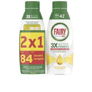 Fairy Platinum Gel do myčky 84W - 2x840ml - Extra Brillo - Limone