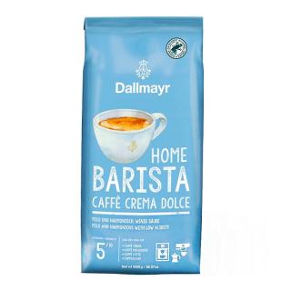 Káva Dallmayr Home Barista - Caffe Crema Dolce zrno 1kg - modré