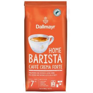 Káva Dallmayr Home Barista - Caffé Crema Forte zrno 1kg - červené