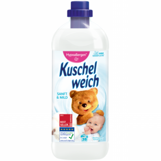 Kuschelweich aviváž 1 L - 38 WL Soft & Mild - bílá