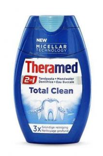Theramed zubní pasta gel 2w1 Total Clean 75ml