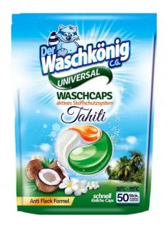 WaschKönig kapsle na praní TRIOCAPS Tahiti Universal 50ks