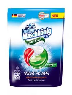 WaschKönig kapsle na praní TRIOCAPS Universal 22ks