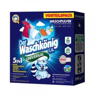 WaschKönig prací prášek 390g Universal - 6WL