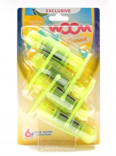 wOOm WC závěska 4x50g barvící - Lemon