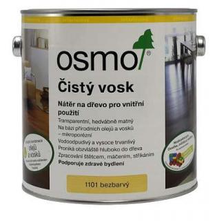 OSMO Čistý vosk pro exotické dřeviny Odstín: 1101 bezbarvý, Velikost balení: 25,00 l