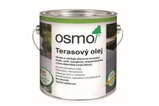 OSMO Terasový olej Odstín: 006 bangkirai, přírodně tónovaný, Velikost balení: 2,50 l
